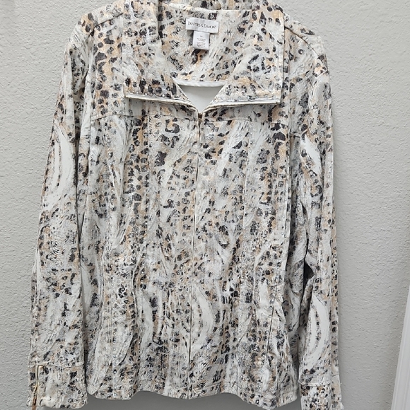 Draper'S & Damon'S Jackets & Blazers - Draper's & Damon's Animal Print Jacket